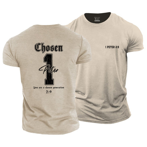 Men's 1 Peter 2:9 Cotton T-Shirt